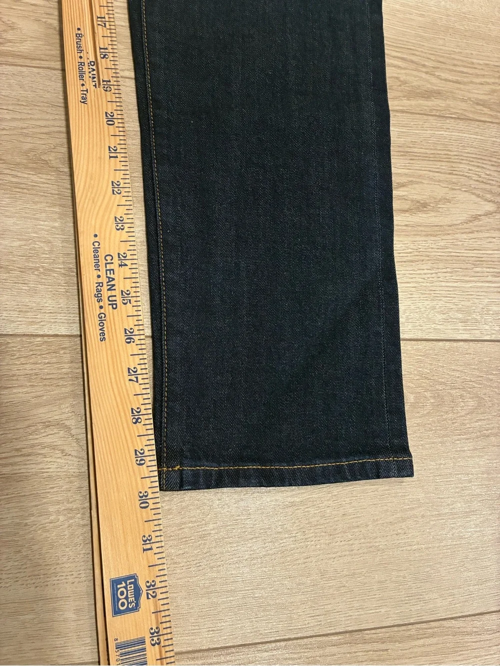 NEW Flint & Tinder Men’s Dark Wash Selvedge Slim Fit Jean Size 31x30
